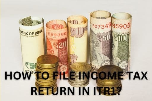 How to file Income Tax Return in ITR 1
