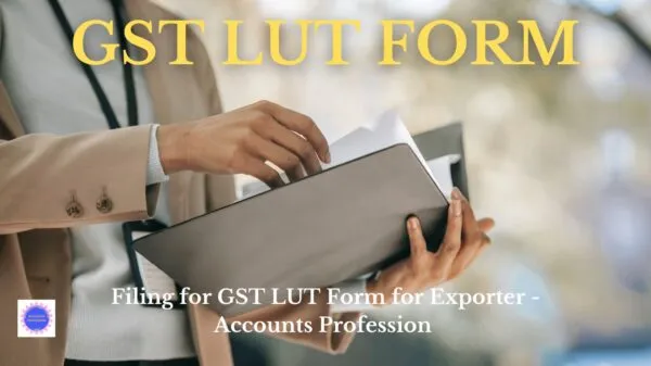 GST LUT Form